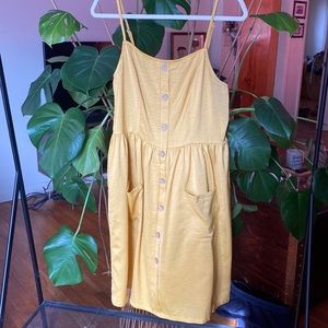 Sweet Yellow Sundress